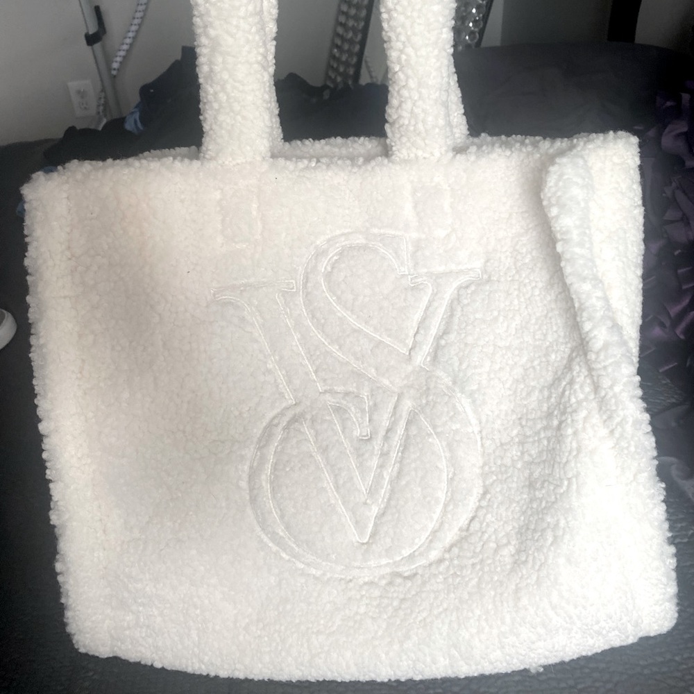 Brand new Victoria’s Secret large Sherpa tote bag